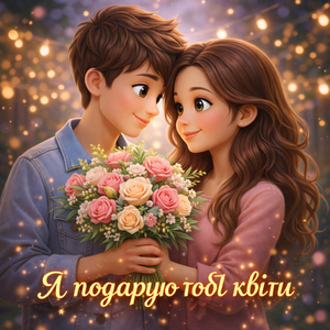 Я подарую тобі квіти