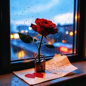 痴情的唇吻上无情的人