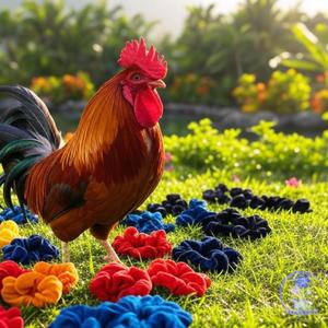 Rooster and Scrunchies