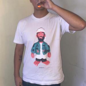 OSAMA WHITe TEE