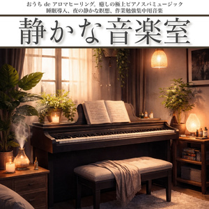 熟睡ピアノとキャンドルの灯り