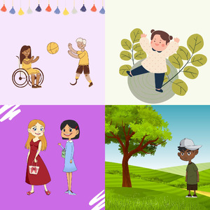 精彩孩子们环境