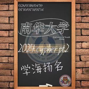 南华大学2024CYPHER PART2“学海扬名”