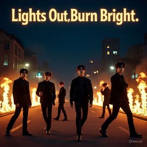 "Lights Out Burn Bright"(불을 끄고 밝게 타세요) by OathMusic