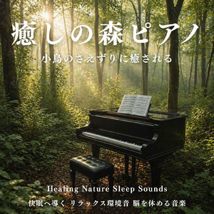 疲れた心と身体を癒す 短時間でも深く眠れる睡眠導入BGM 自律神経にもやさしい (寝落ちのピアノの森)