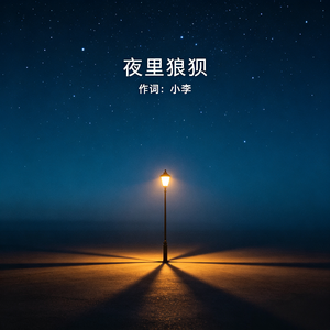 夜里狼狈