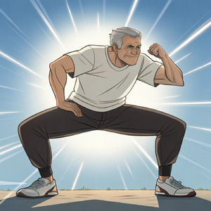 夢乗せスクワット！