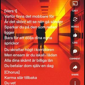 Karma slår tillbaka