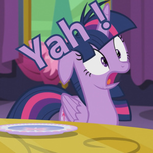 不用魔法也能摆好餐具（翻自 小马宝莉）