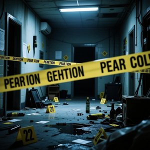 犯罪现场的侦探