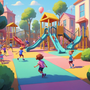 Jump Up and Down on the Playground Safely