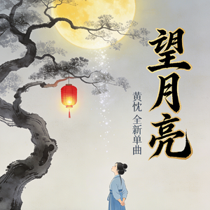 望月亮