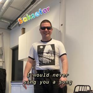 I would never sing you a song