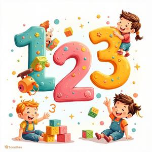 संख्याओं का गीत (1 से 10 तक संख्या सीखें)