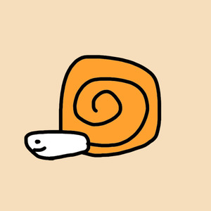 カタツムリを傾けた