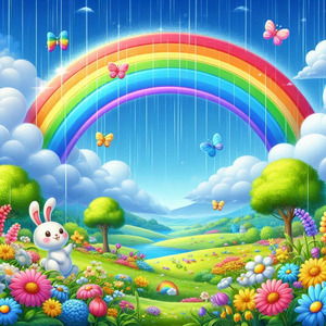 Rainbow After the Rain