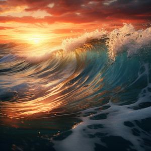 Efecto Calmante Meditativo Del Océano