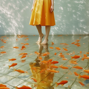 月亮怎么掉到了你的眼眸