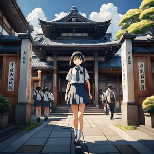 Anime City Lights Lo-Fi