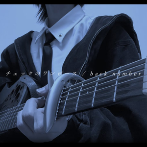 チェックのワンピース