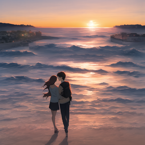 落日亲吻银光海（唢呐版）