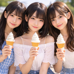 君の声で溶けたバニラ