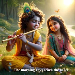 The morning rays reach the heart