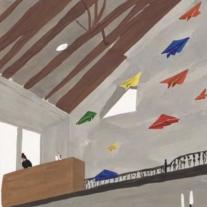 屋檐下的纸飞机