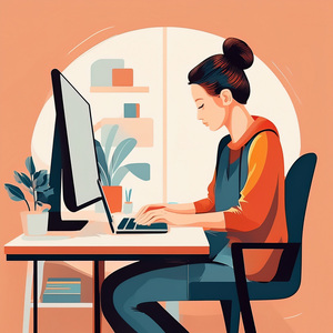 Sumergiéndome En El Modo De Trabajo