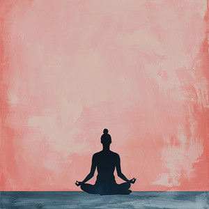 Paz Fluyente En La Meditación Del Arroyo