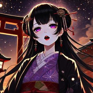 【和風曲】和風音楽・和楽器：月と太陽の恋物語dark j pop