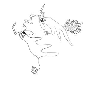 Tá jedna epizóda spongeboba kde zmeškal bus a stretol divné tvory