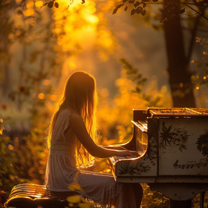 Abrazo Melódico Sereno Del Piano