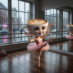 Ballerina Cappucina on TOP