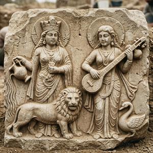 Anahita meets Saraswati