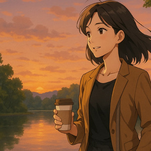 ひとときの灯り - 森の時間を歩く池