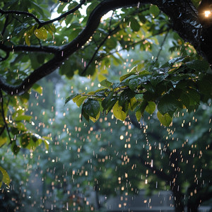 Tormenta De Danza Rítmica De La Lluvia