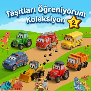 Taşıtları Öğreniyorum Sirenler: Jandarma, Polis, İtfaiye, Ambulans