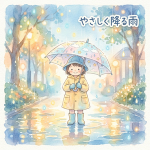 かさを持っておどる