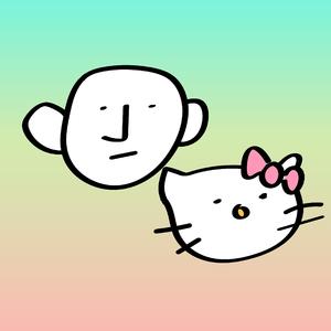 愁容骑士与hellokitty