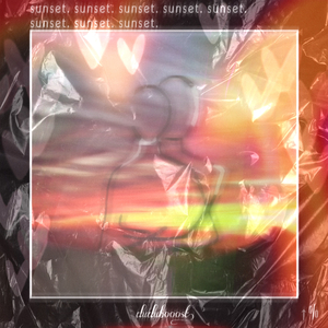Sunset.
