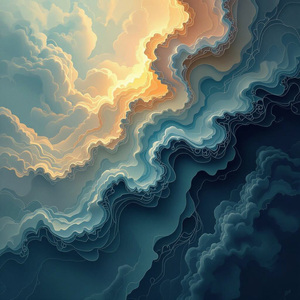 Fractured Cloud Fade