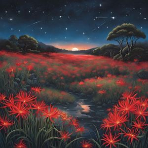 流星群とリコリス