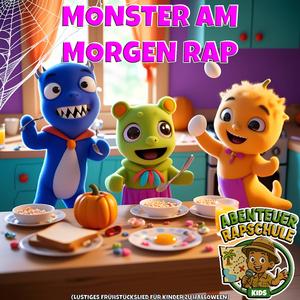 Monster am Morgen Rap (Lustiges Frühstückslied für Kinder zu Halloween)