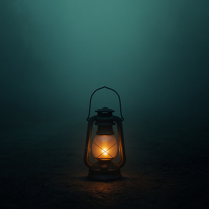Lantern in the Fog