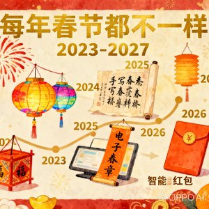 每一年的春节都不一样