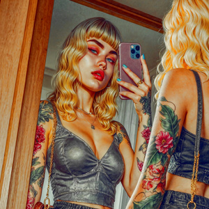 𝘚𝘦𝘭𝘧𝘪𝘦𝘴 𝘪𝘯 𝘵𝘩𝘦 𝘮𝘪𝘳𝘳𝘰𝘳