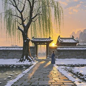 谁家门前大柳树_建磊