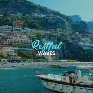 Gentle Waves on Windy Beach