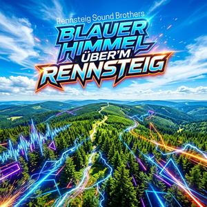 Blauer Himmel über'm Rennsteig